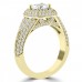 2.02 ct Ladies Round Cut Diamond Engagement Ring in 14 kt Yellow Gold 2.02 ct Ladies Round Cut Diamond Engagement Ring in 14 kt Yellow Gold
